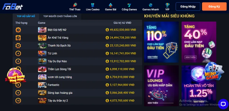 Những lý do nên chọn dagac3 bắn cá casino